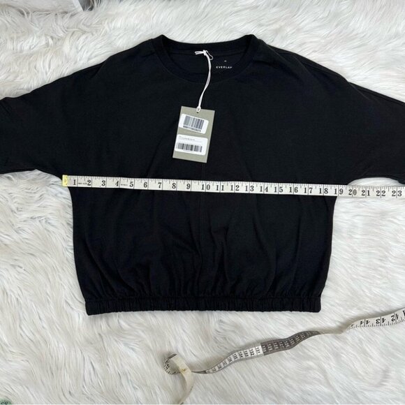 Everlane Women’s NWT Black‎ Organic Cotton The Bubble Tee S/C38 - Picture 9 of 10